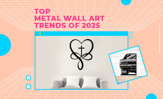 Top Metal Wall Arts- Home Decor Trends of 2025