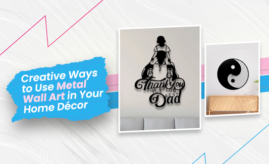 Creative Ways to Use Metal Wall Art in Your Home Décor