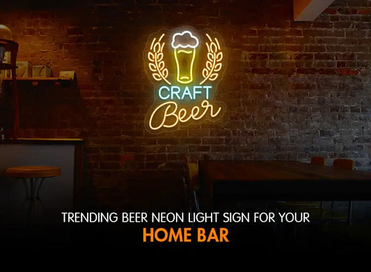 custom neon bar signs for home