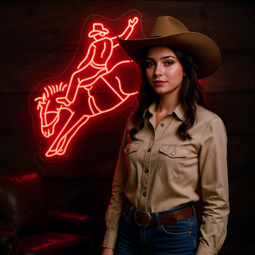 Cowboy LED Neon sign