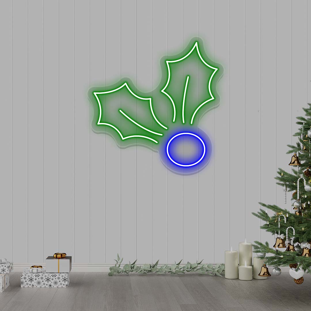 Christmas Mistletoe Neon Sign