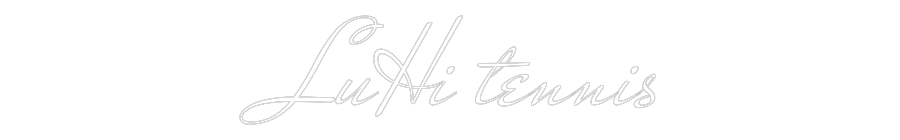 CN LED NEON: LuHi tennis