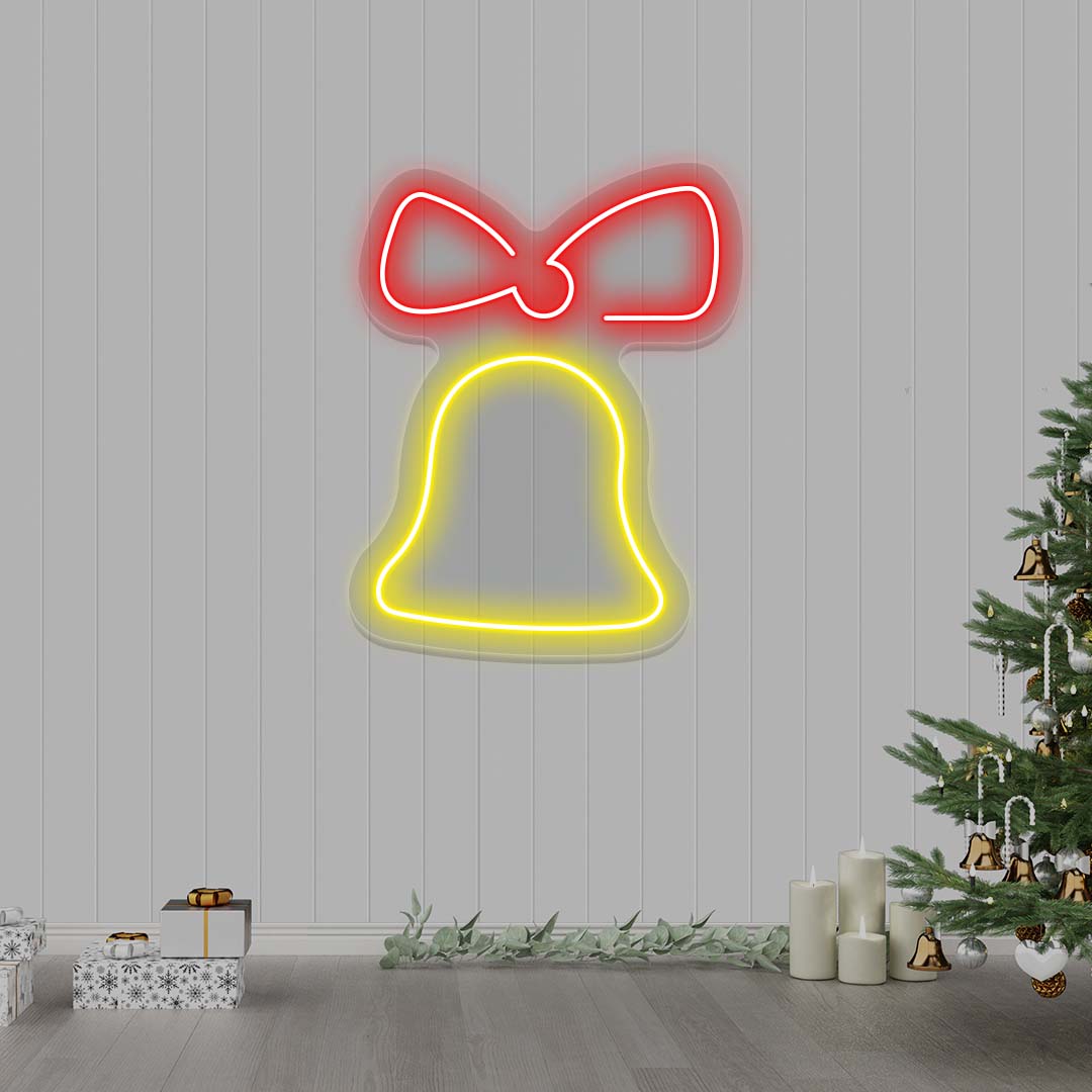 Christmas Bell Neon Sign