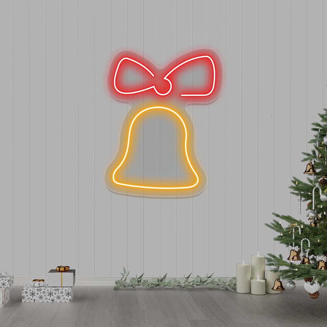 Christmas Bell Neon Sign