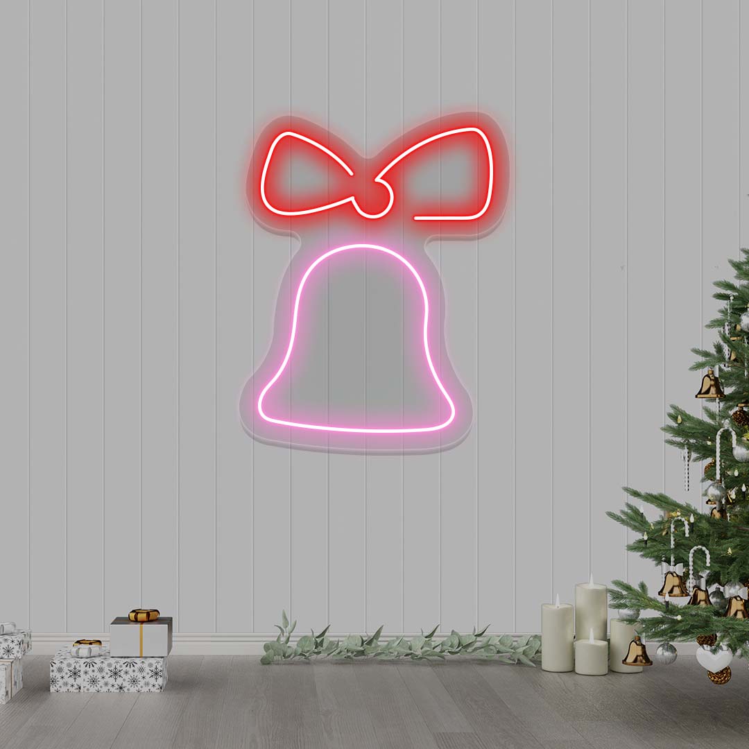 Christmas Bell Neon Sign