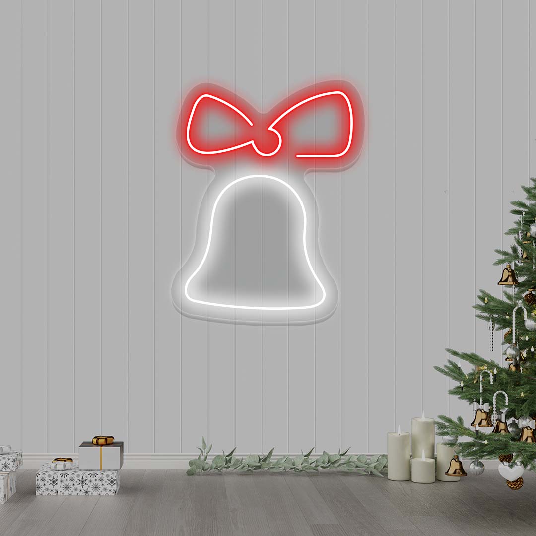 Christmas Bell Neon Sign