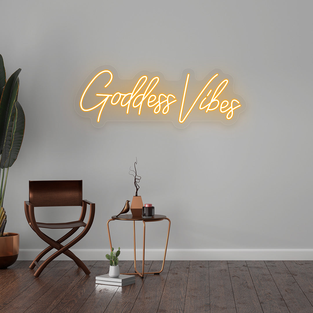 Goddess Vibes Neon Sign | CNUS016160 | Orange