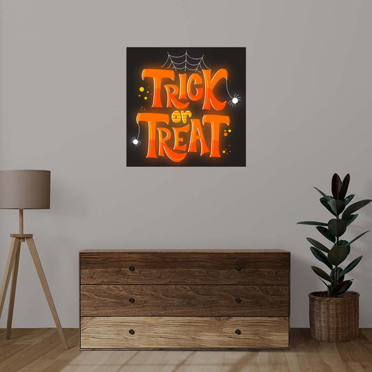 Trick Or Treat Illuminated Sign | CNUS020256