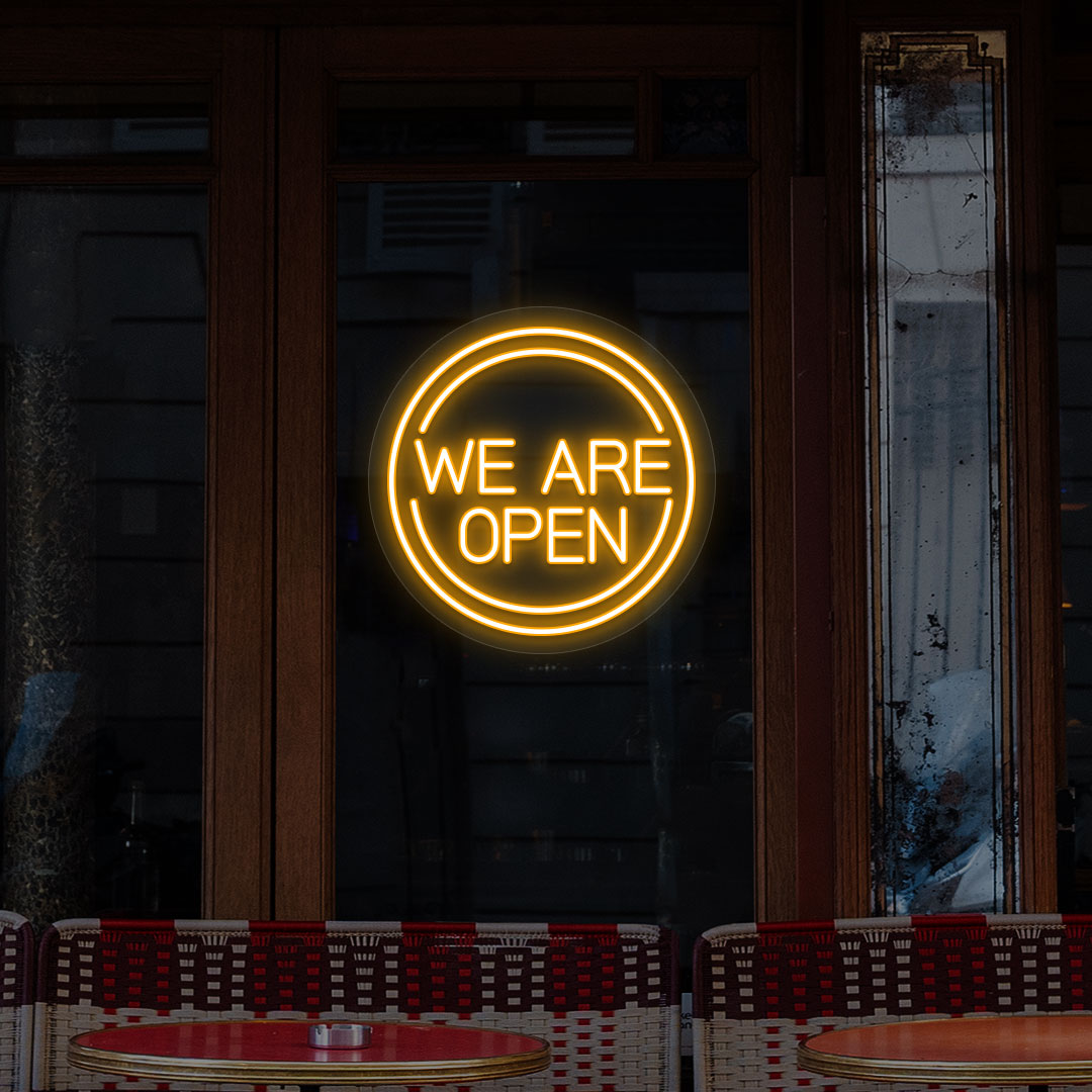 We Are Open Neon Sign | CNUS000236