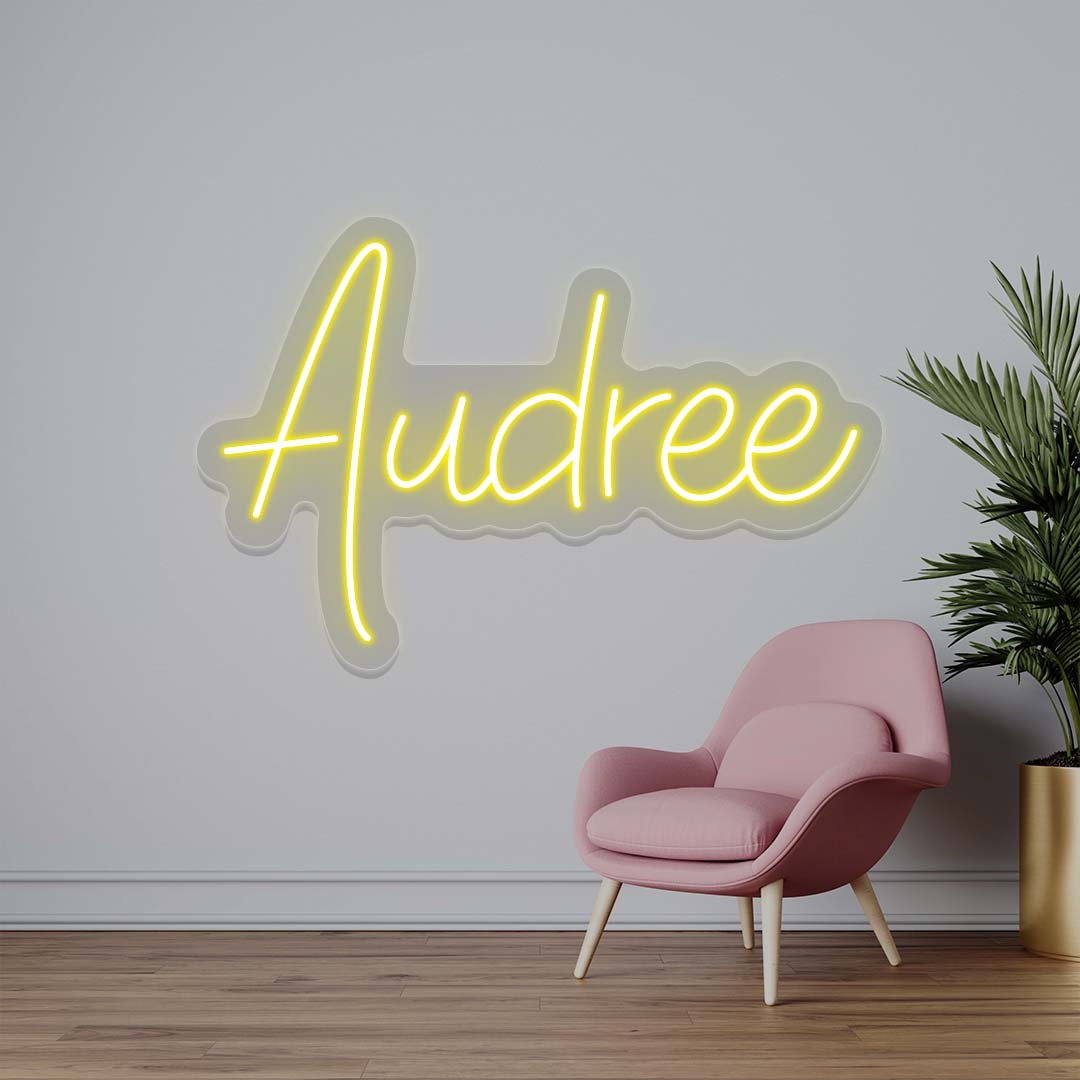 Audree Name Neon Sign | CNUS023009