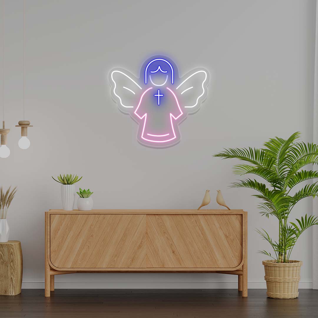 Christmas Angel Neon Sign | CNUS024121