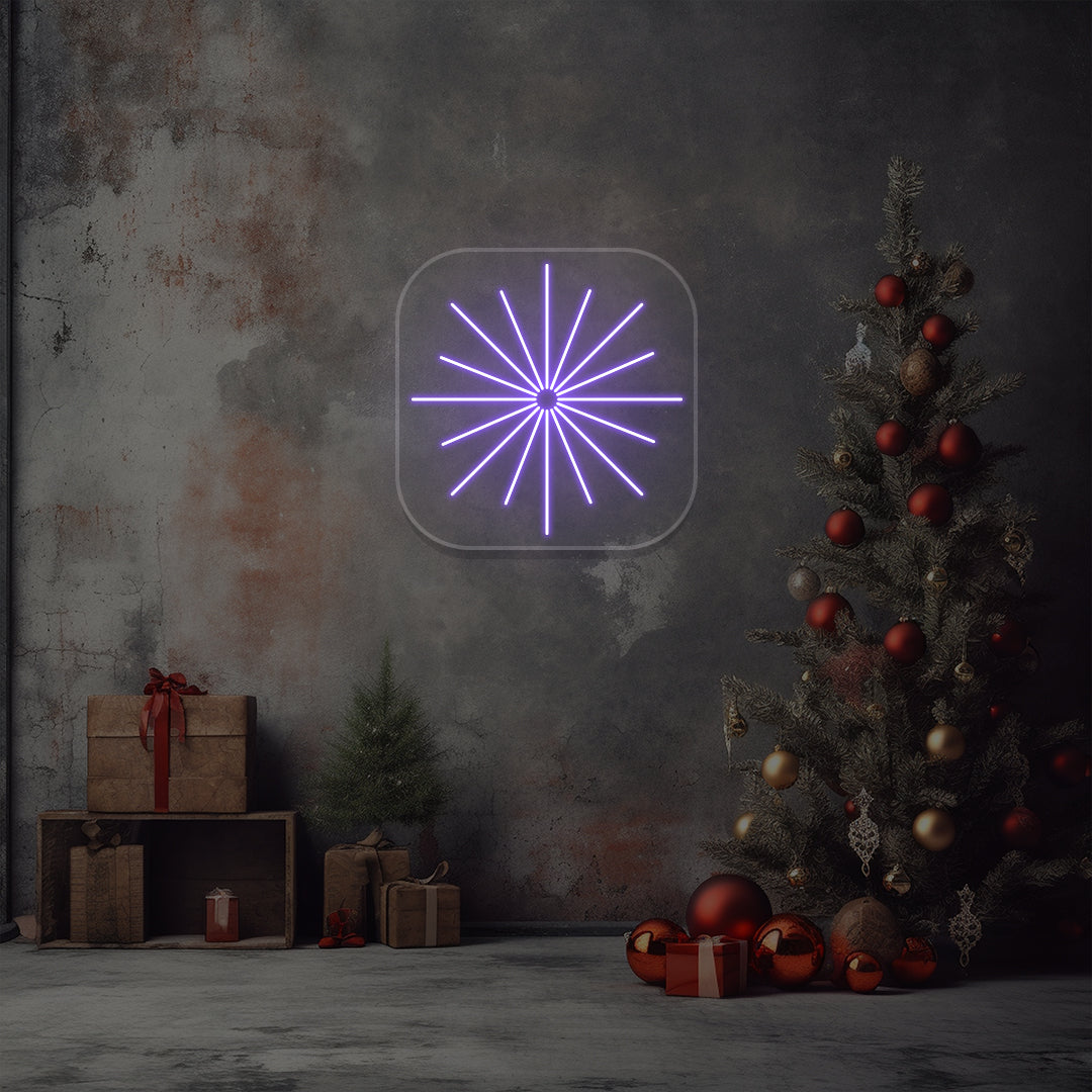 Star Neon Sign | Purple