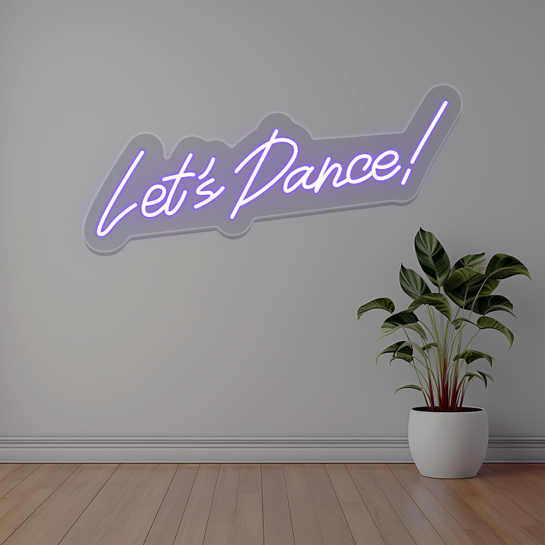 Let's Dance Neon Sign