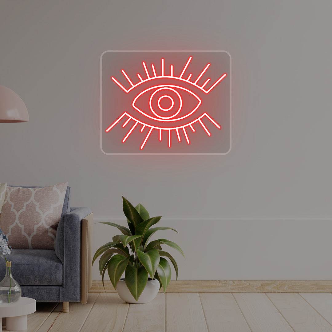 Eye Neon Sign | CNUS016560 | Red