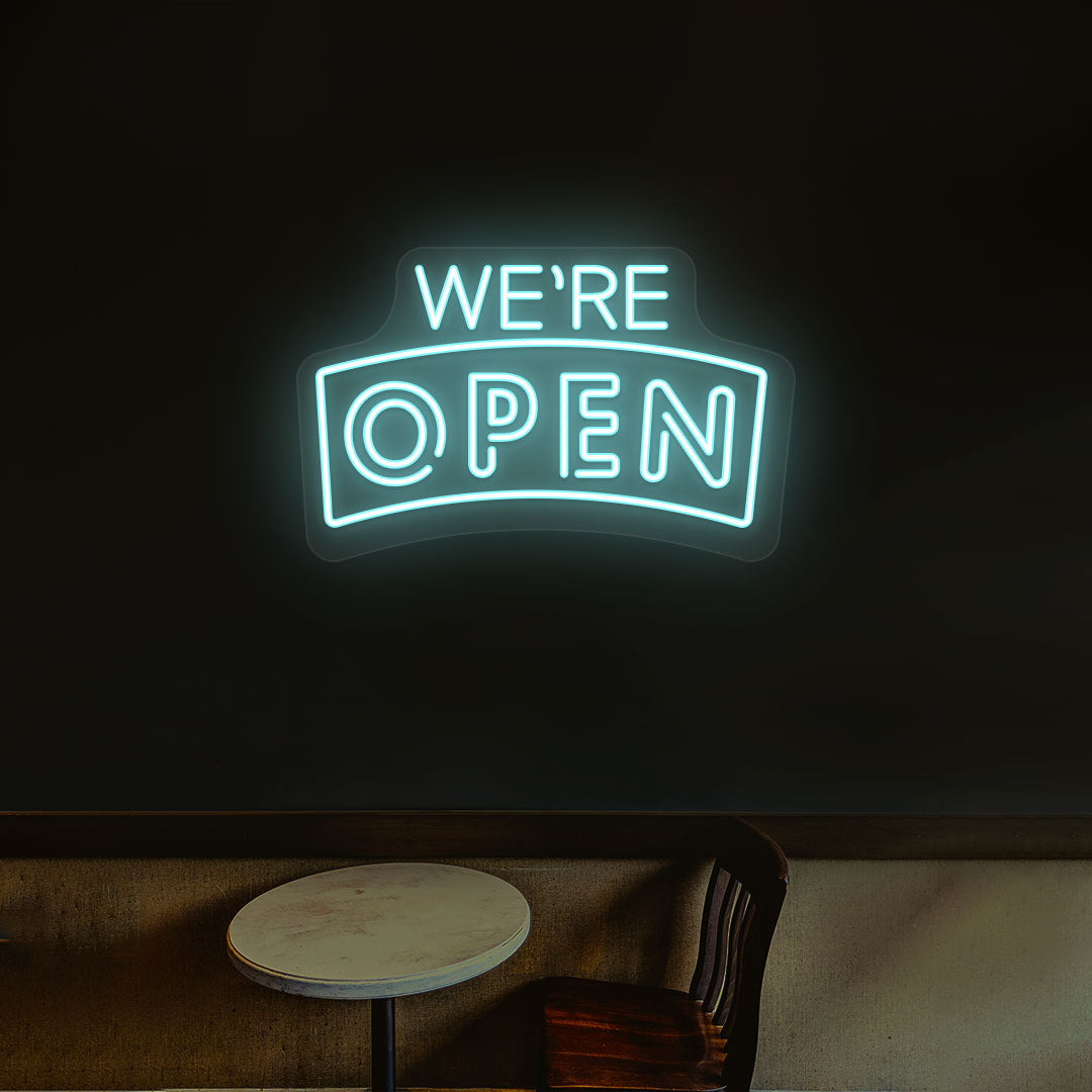 We're Open Neon Sign | CNUS000113