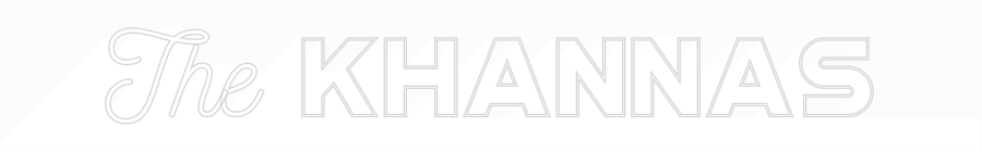 CN LED NEON: The Khannas