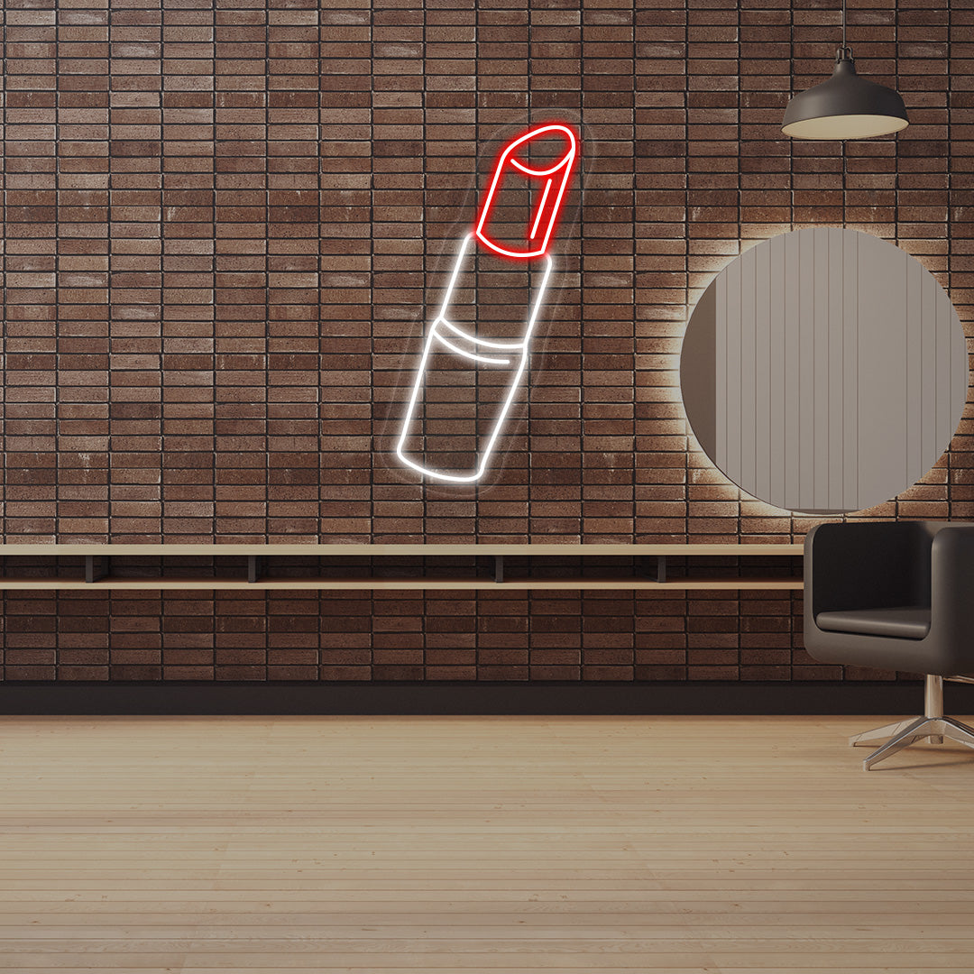 Lipstick Neon Sign | CNUS015176 | White