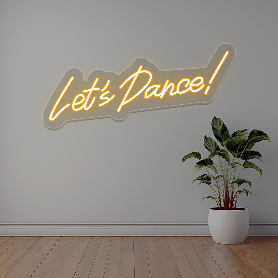 Let's Dance Neon Sign