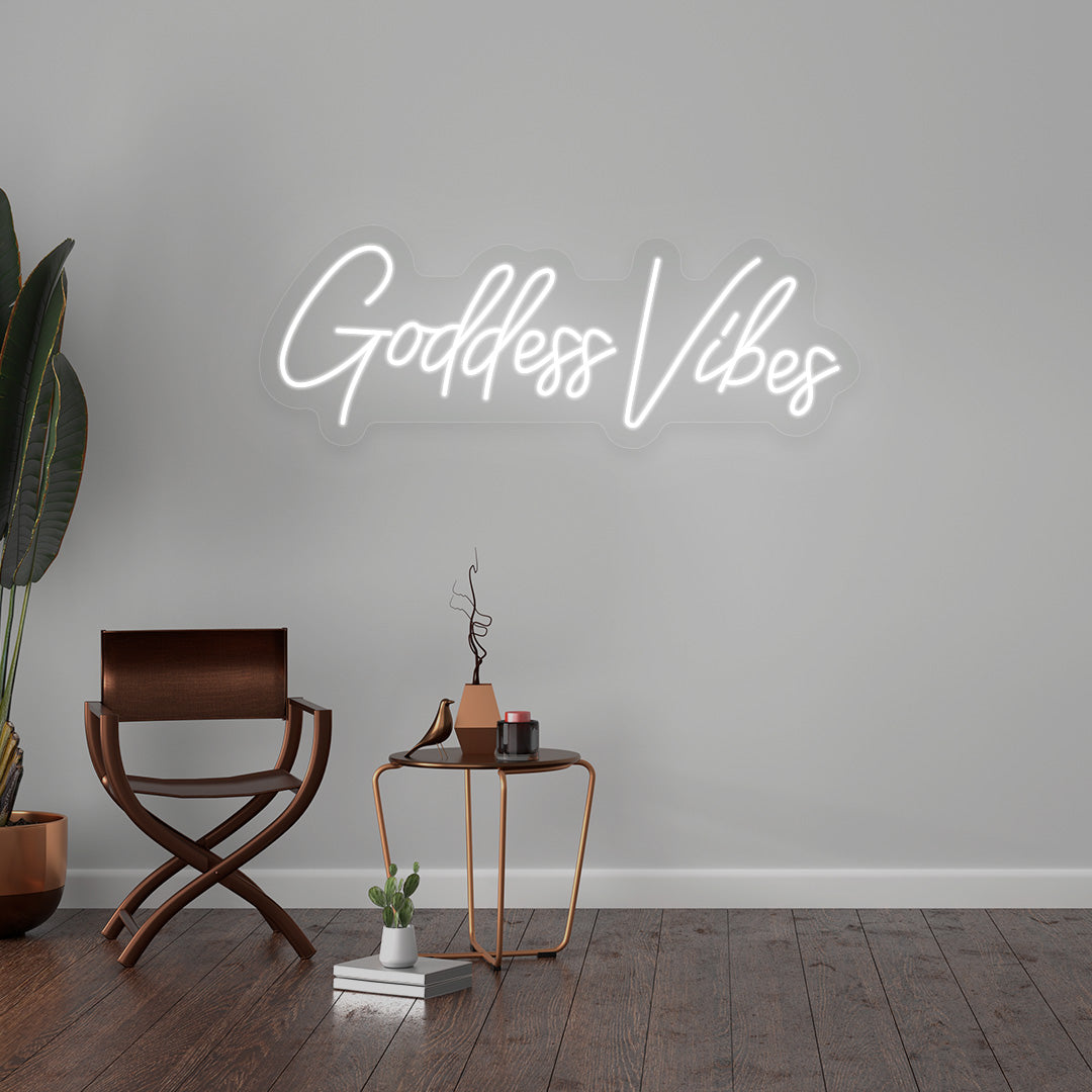 Goddess Vibes Neon Sign | CNUS016160 | White