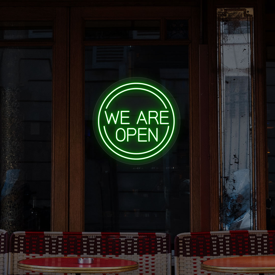 We Are Open Neon Sign | CNUS000236