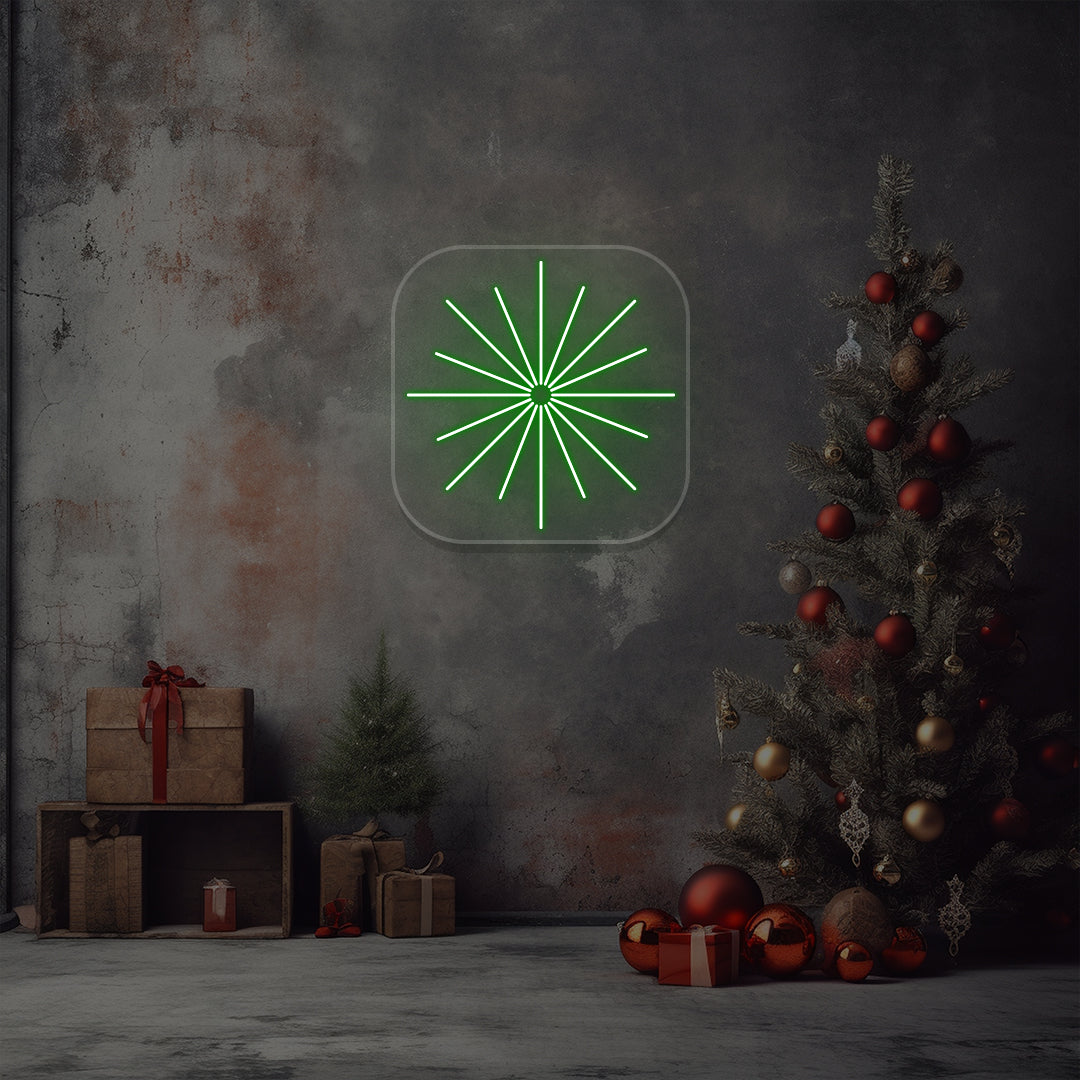 Star Neon Sign | Green