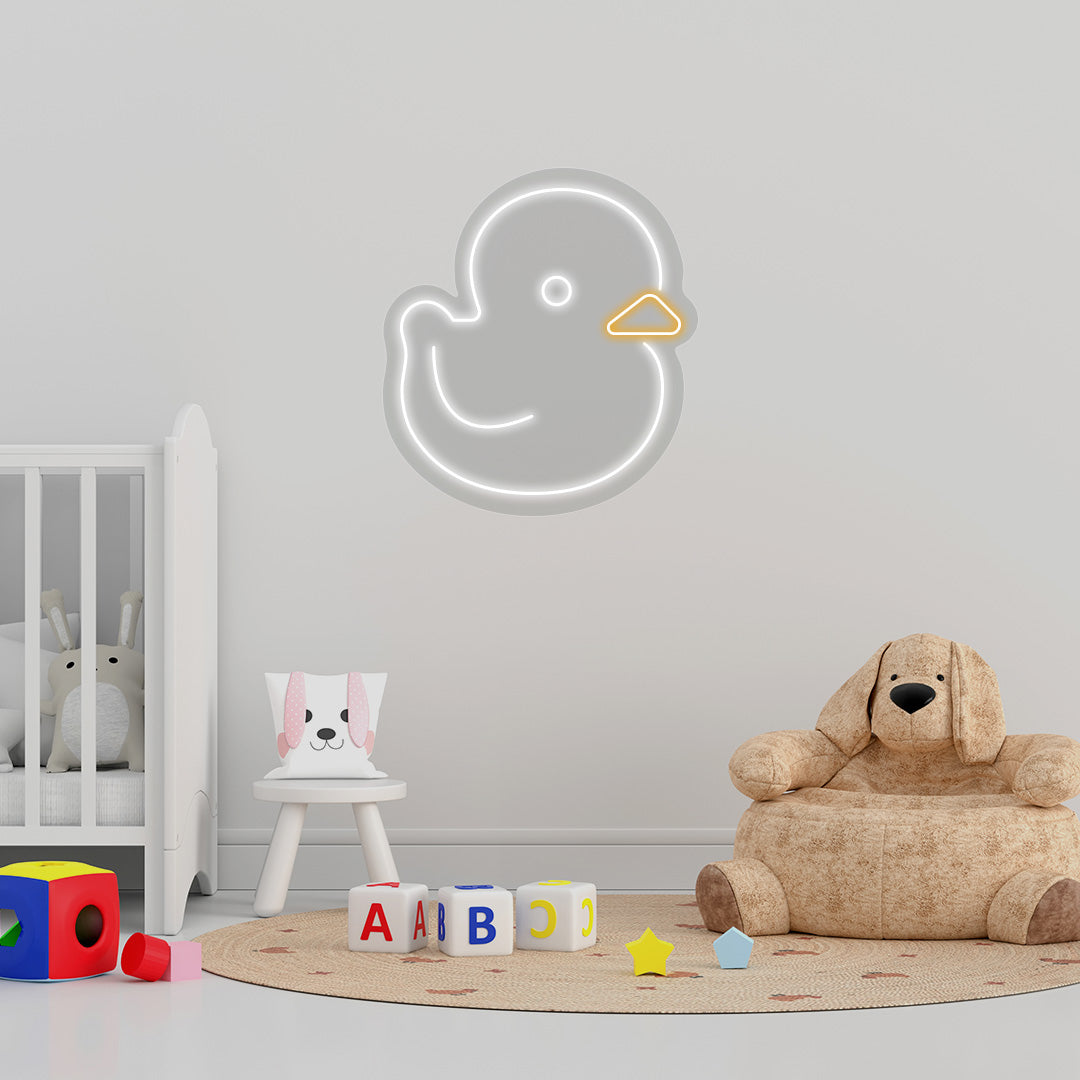 Duck Neon Sign | CNUS015328 | White