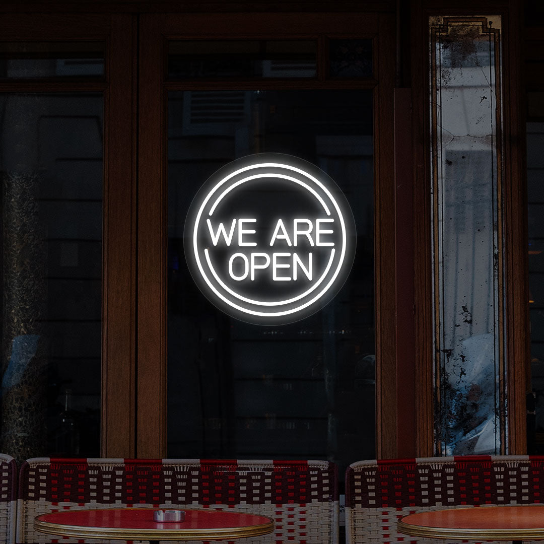 We Are Open Neon Sign | CNUS000236