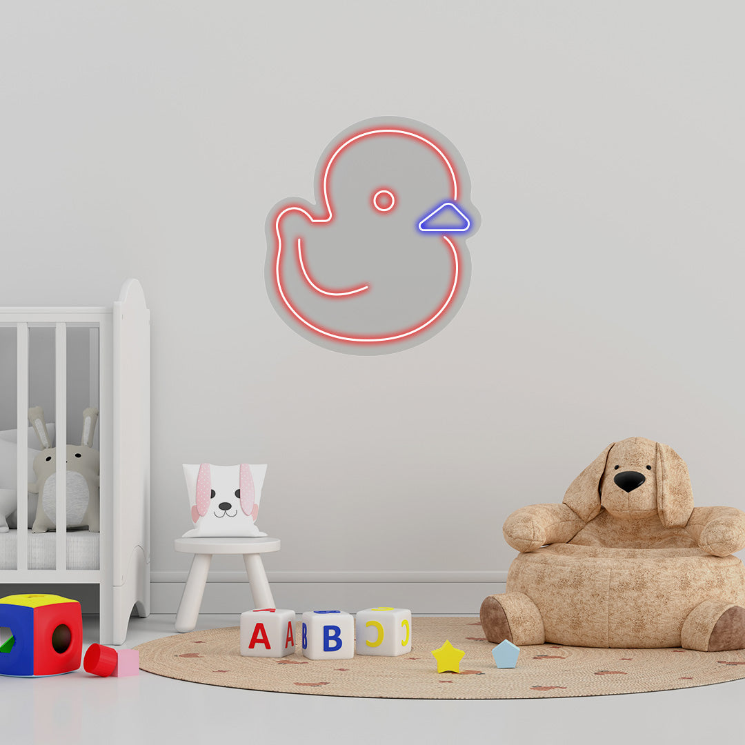 Duck Neon Sign | CNUS015328 | Red