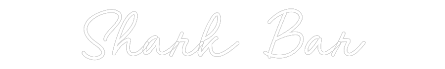 CN LED NEON: Shark Bar