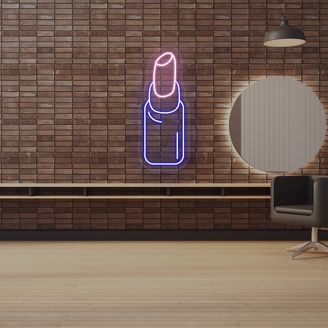 Lipstick Neon Sign | CNUS015032 | Pink-Blue