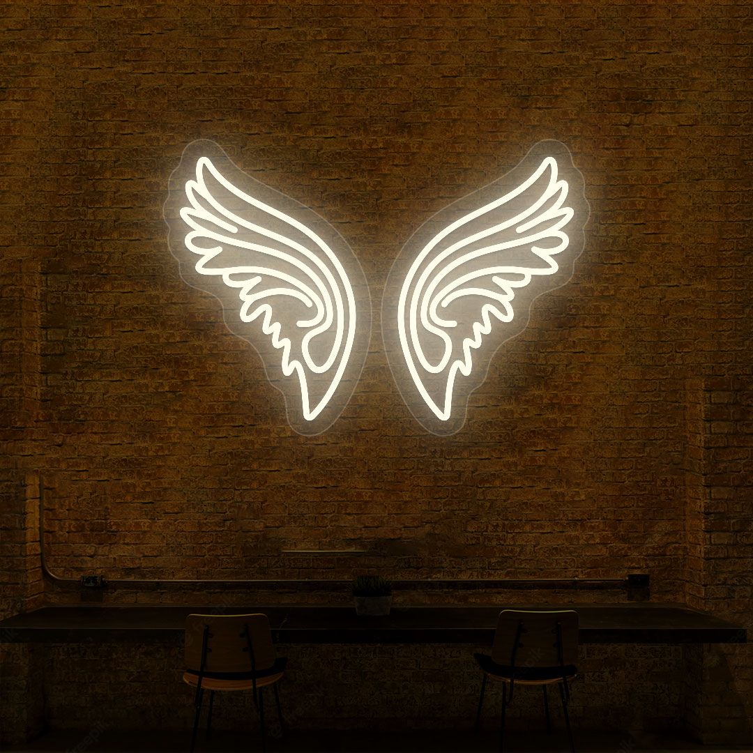 Angel Wings Neon Sign