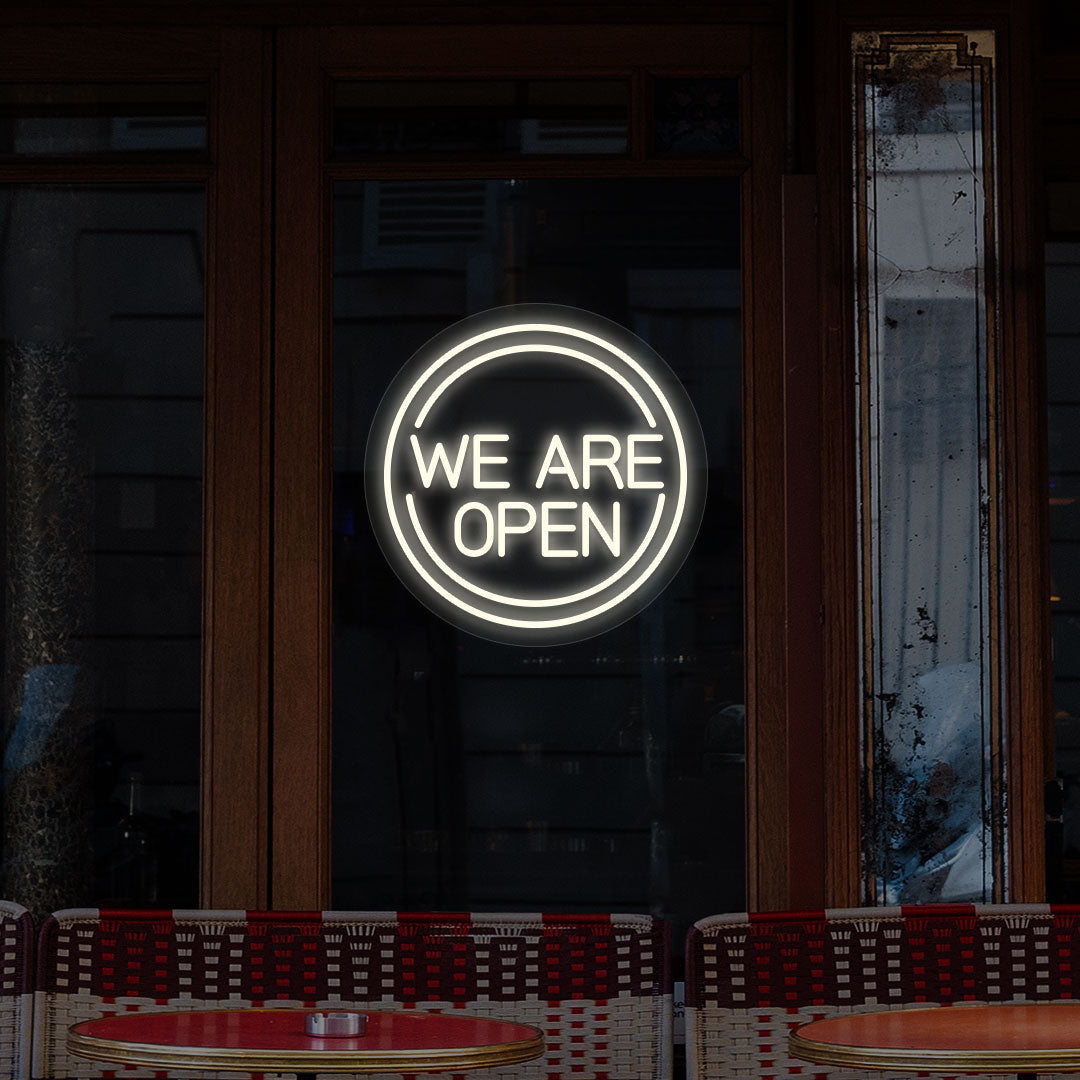We Are Open Neon Sign | CNUS000236