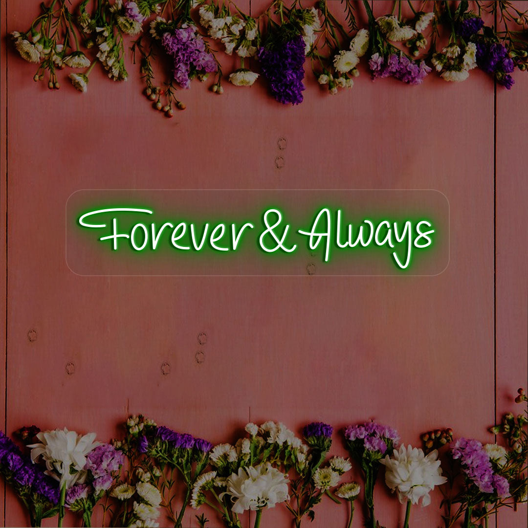 Forever & Always Sign | CNUS000213 | Green