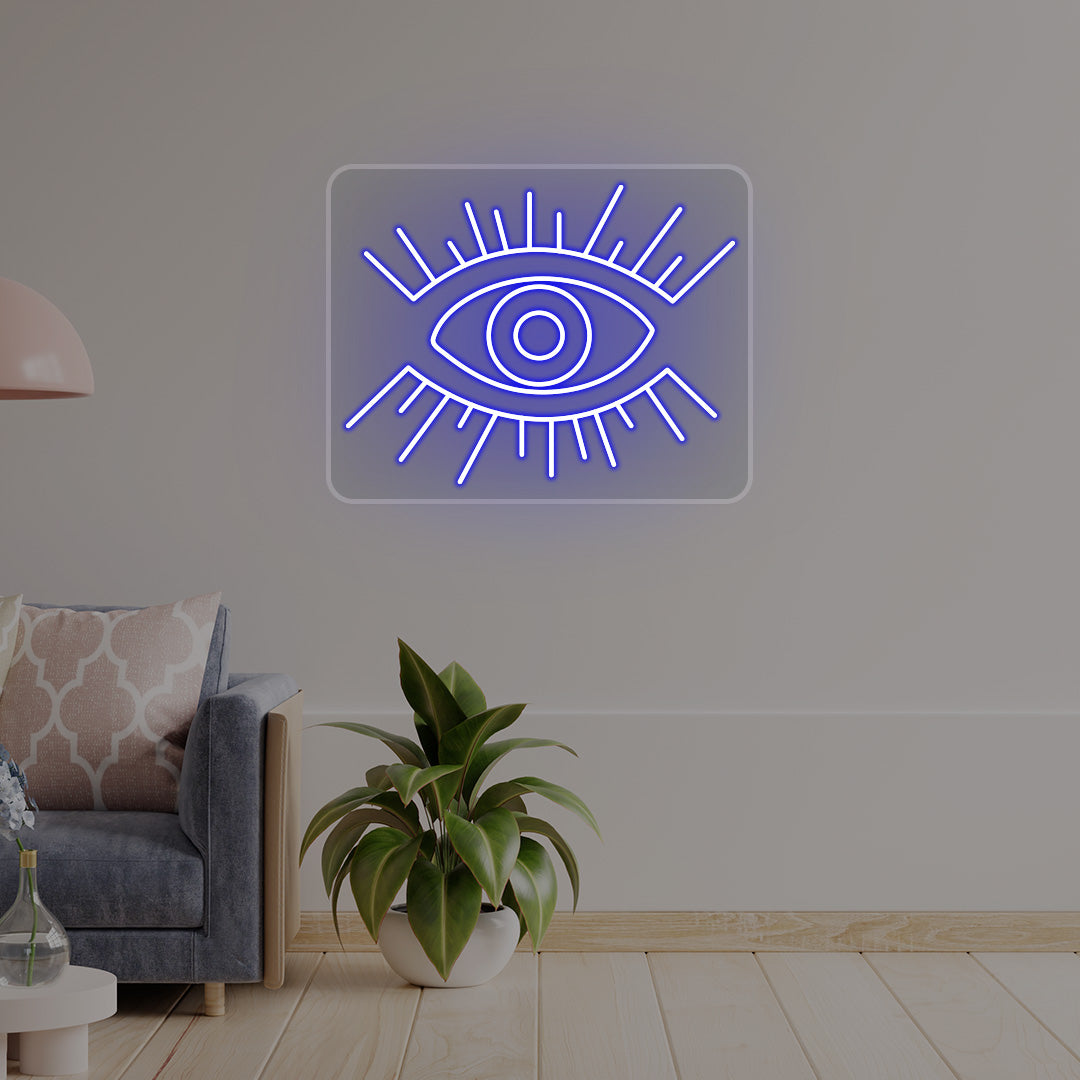 Eye Neon Sign | CNUS016560 | Blue