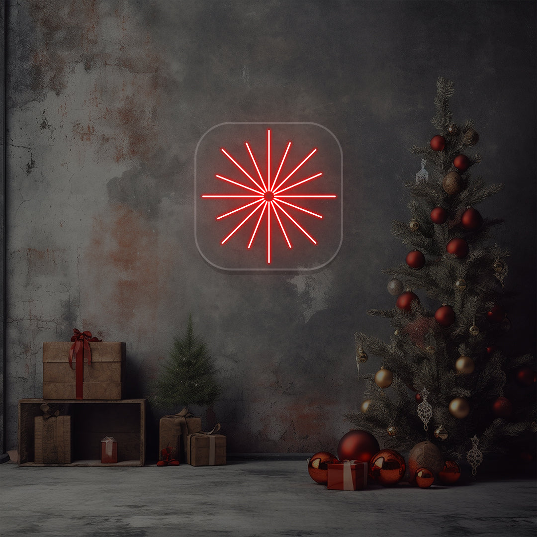 Star Neon Sign | Red