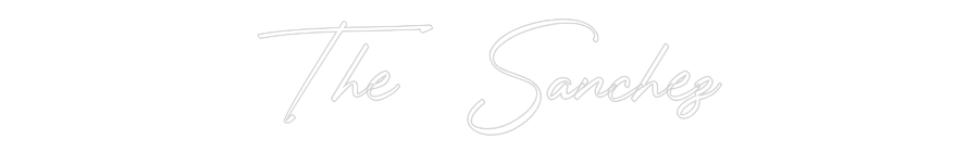 CN LED NEON: The Sanchez