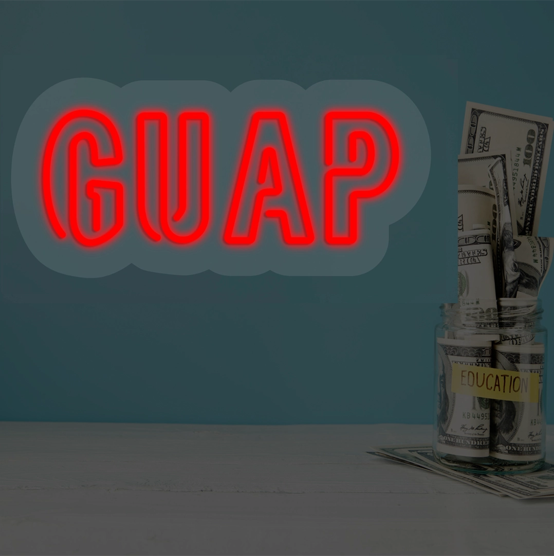 GUAP Neon Sign | Red