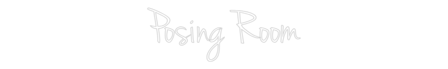 CN LED NEON: Posing Room