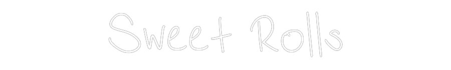 CN LED NEON: Sweet Rolls