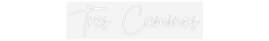 CN LED NEON: Tres Caminos