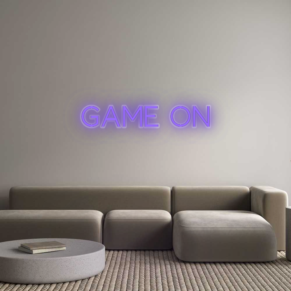 CN LED NEON: GAME ON