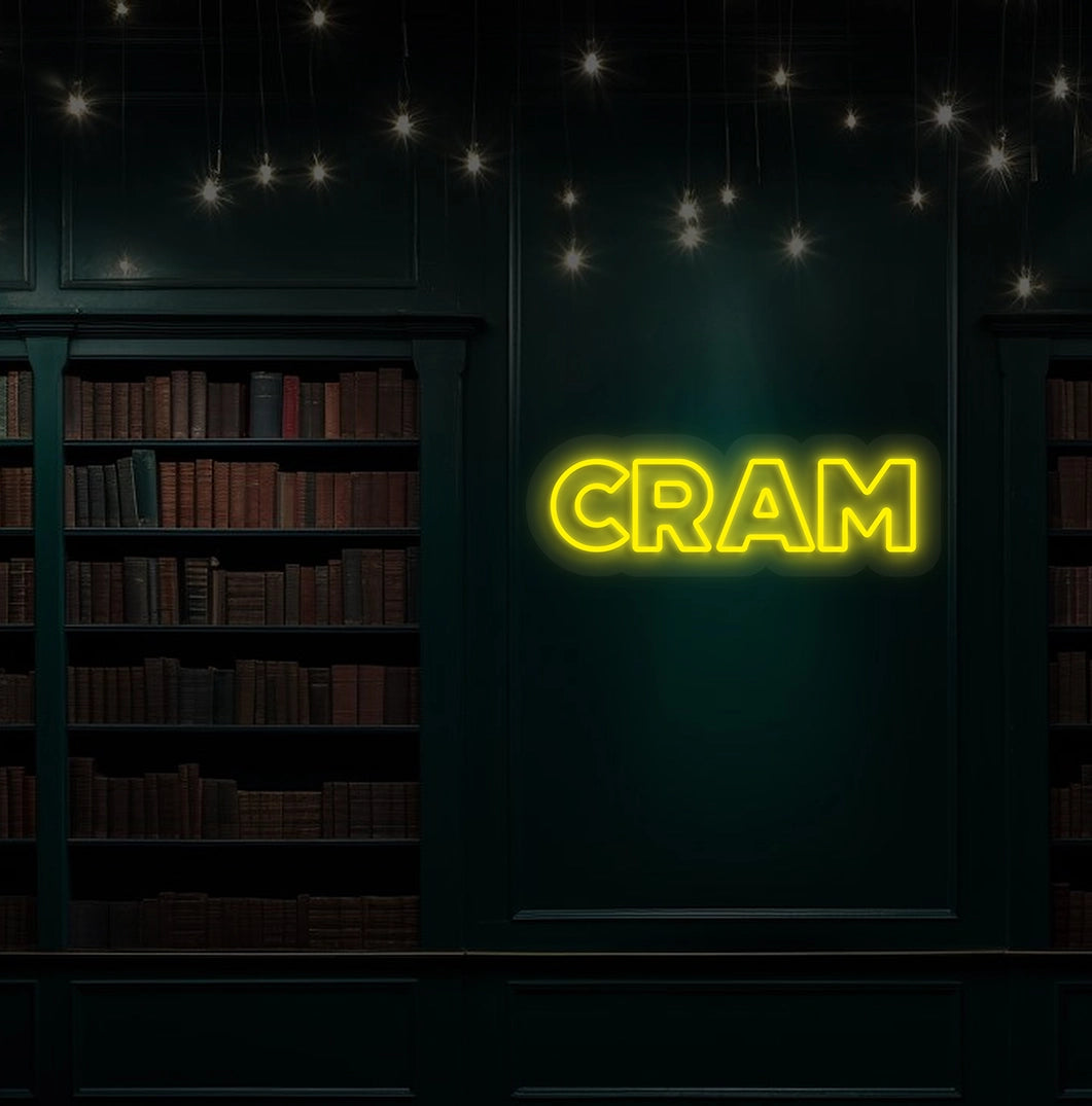 CRAM Neon Sign