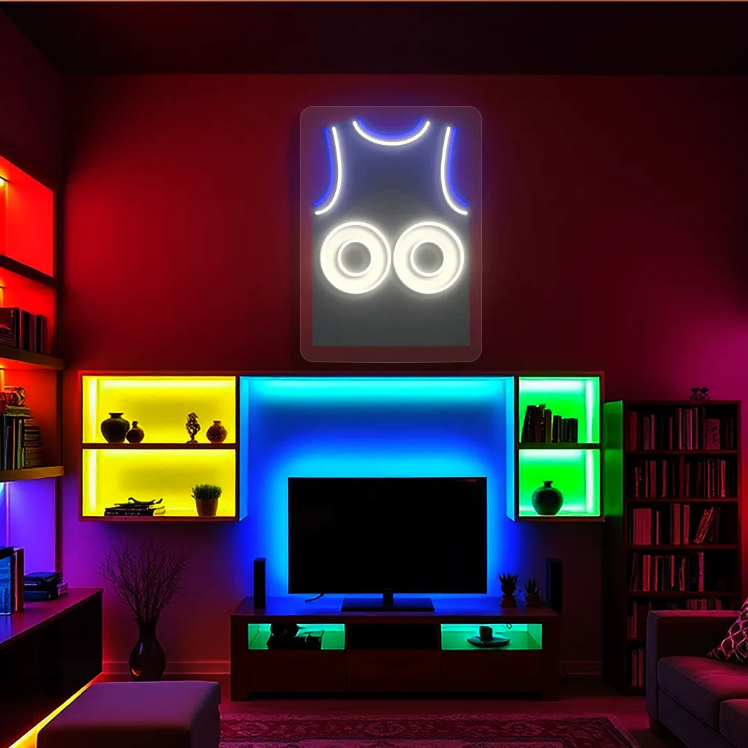 Milwaukees Lillard 00 Jersey Basketball Neon Artwork