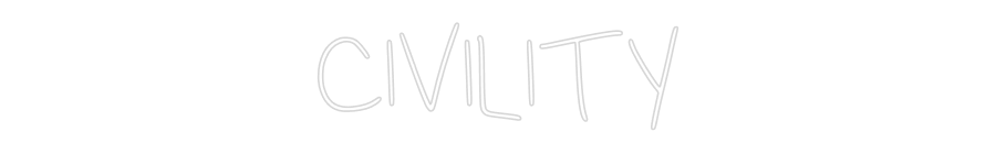 CN LED NEON: CIVILITY