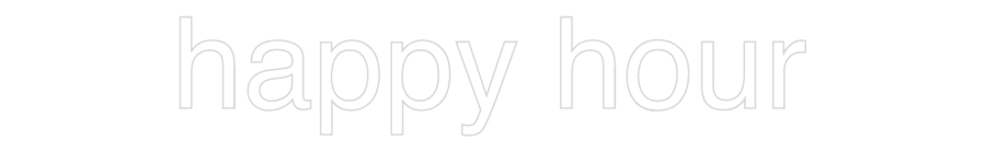 CN LED NEON: happy hour