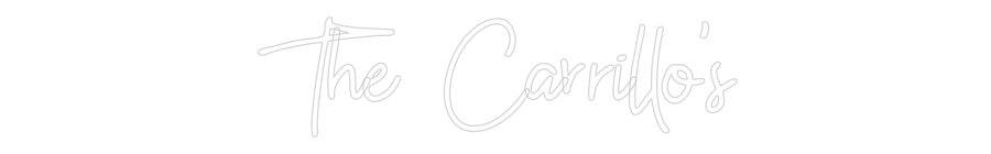 CN LED NEON: The Carrillo's
