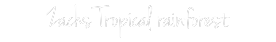 CN LED NEON: Zachs Tropica...