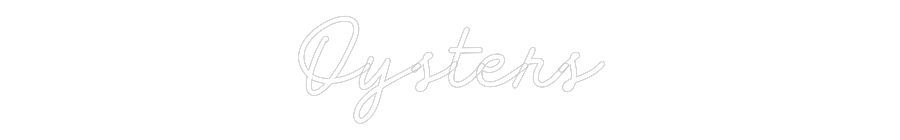 CN LED NEON: Oysters