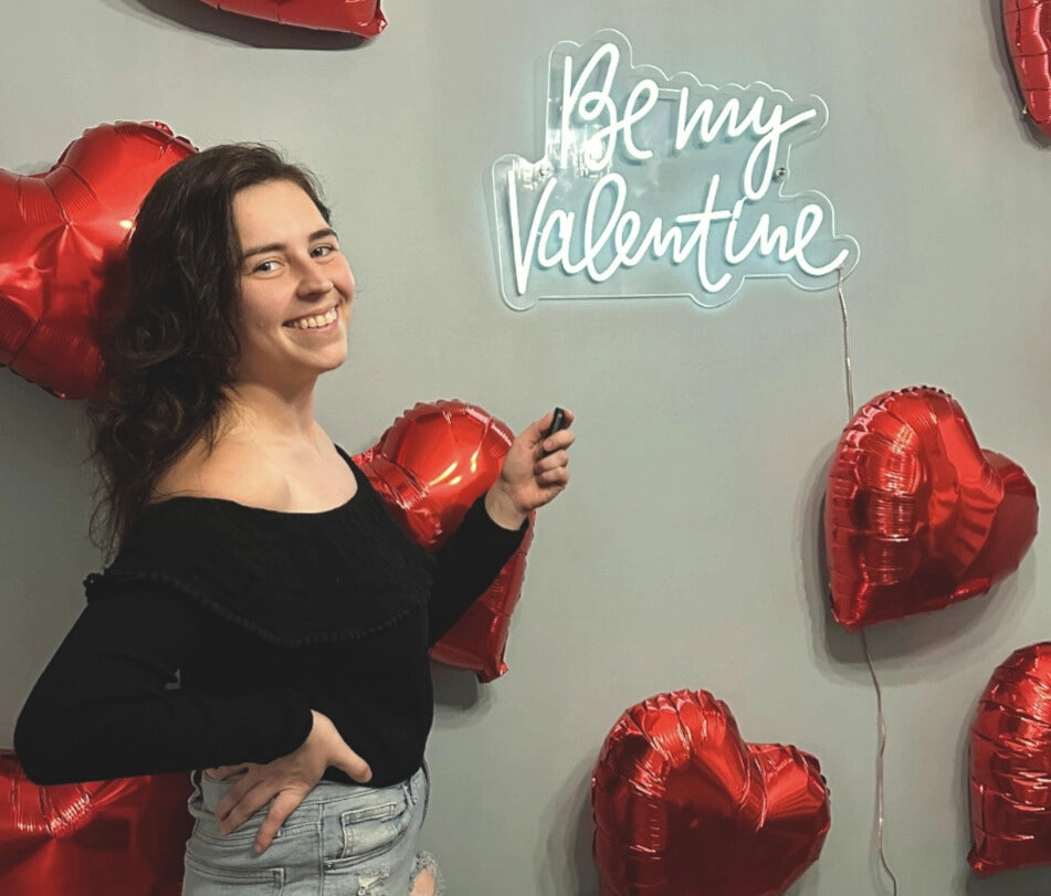 Be My Valentine Neon Sign