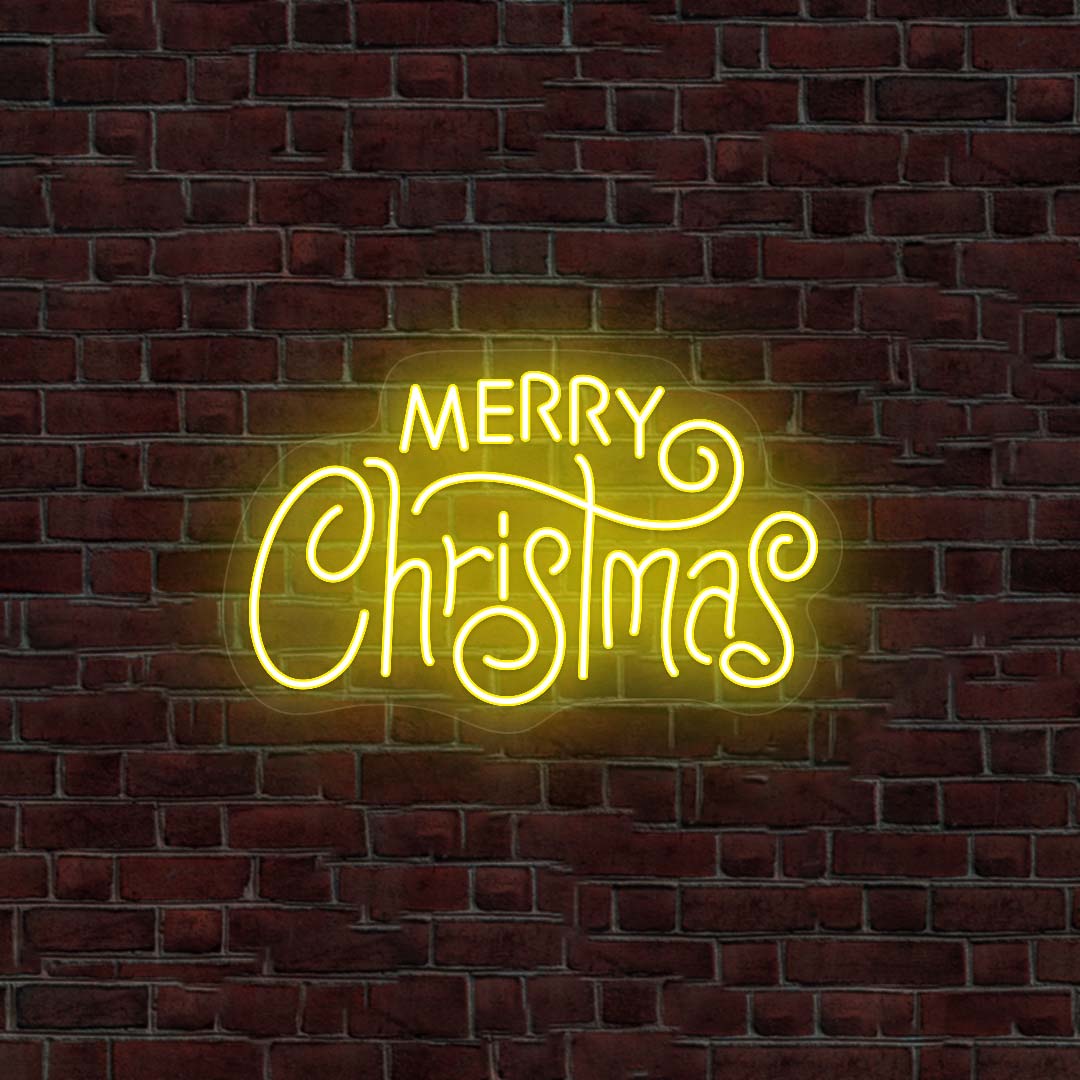 Merry Christmas Neon Sign